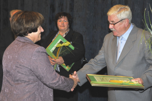 Priznanje župana je prejela gospa Irena Topolovec.